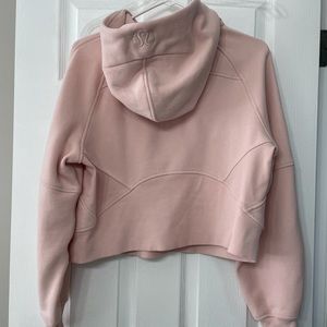 Lululemon Pink Mist 1/2 Zip Scuba Hoodie